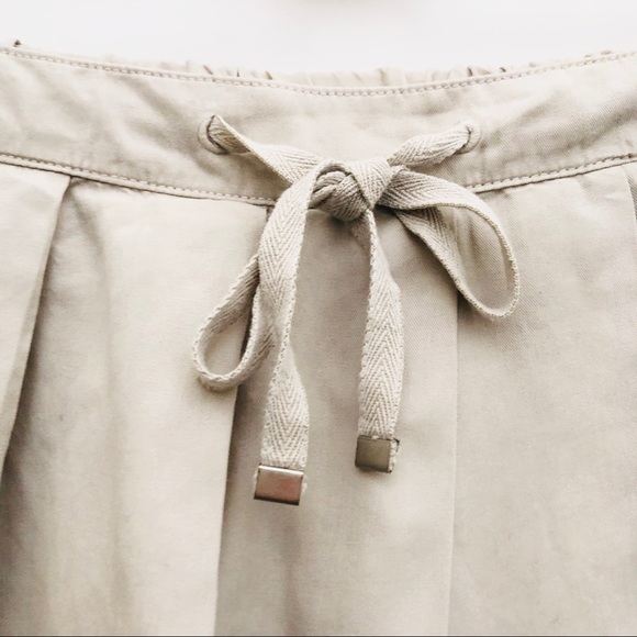 Mango Pleated Skirt Shorts - Picture 2 of 4